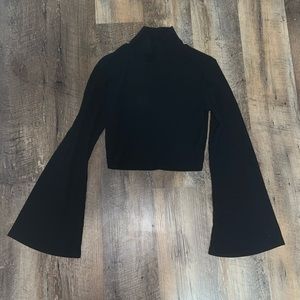 Forever 21 bell sleeve crop